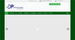 Desktop Screenshot of dreamparadisemyanmar.com